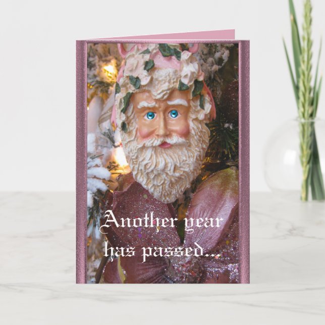 Santa Gala Holiday Card (Front)