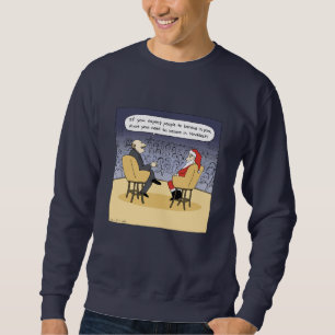 Santa Gets Some Advice Sweatshirt