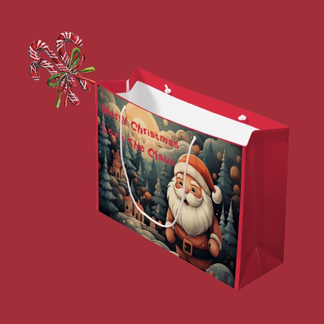 Santa Gift Bag – "Merry Christmas Love, The Claus (Creator Uploaded)