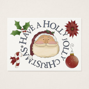 Santa Gift Enclosure Card / Tag