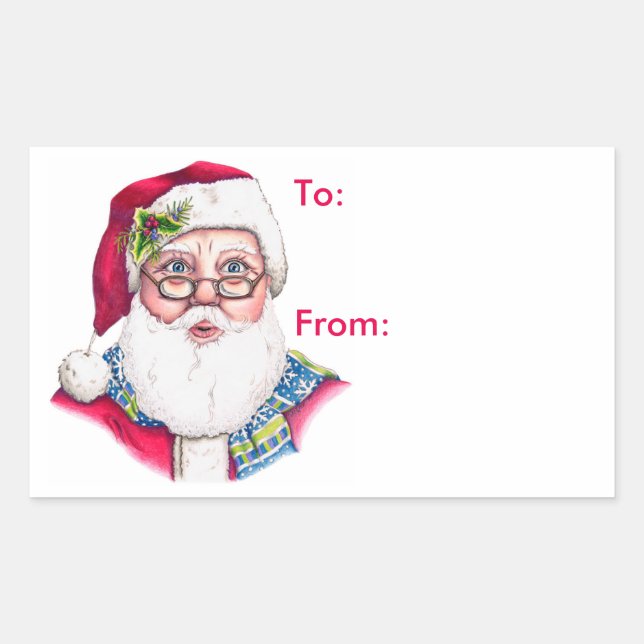 Santa - Gift Tags (Front)