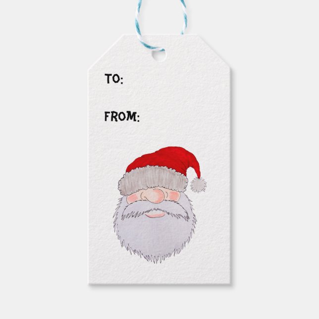 Santa Gift Tags (Front)