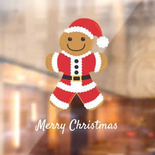 Santa Gingerbread Man Christmas