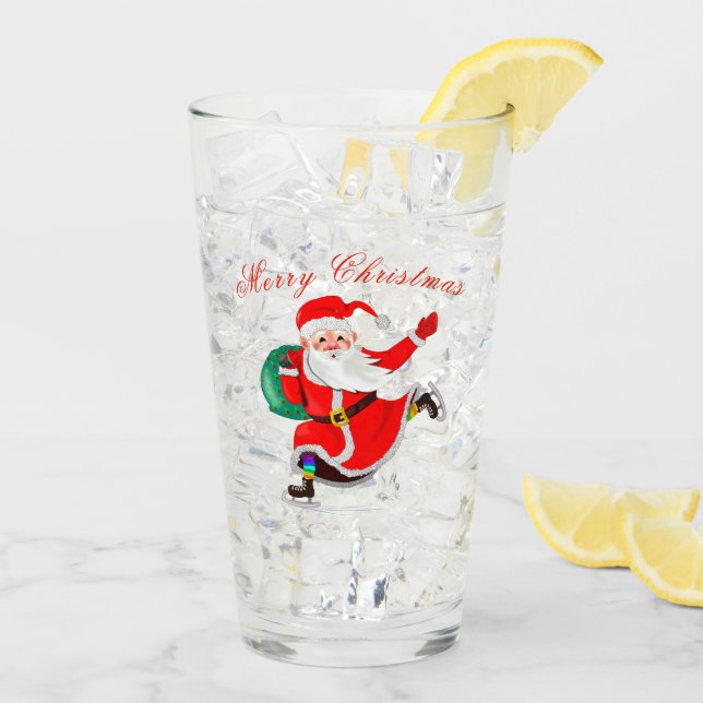 Santa Glass (Back Ice)