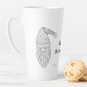 Santa Gnome Holiday Mug