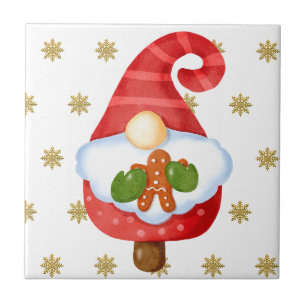 Santa Gnome Tile