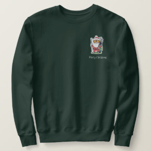 Santa Golfing Christmas Fun Sweatshirt