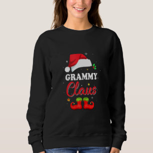 Santa Grammy Claus Matching Family Pyjamas Christm Sweatshirt