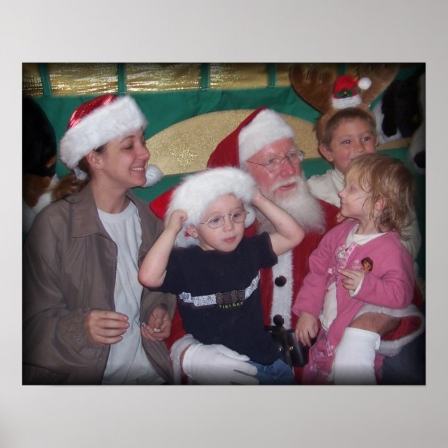 santa group with mum poster (Front)