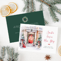 SANTA HAS A NEW STOP | moving announcement