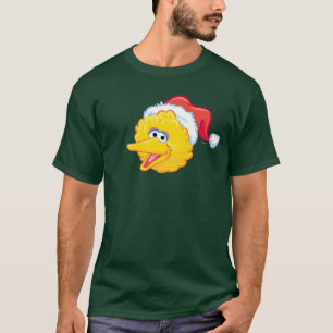 Santa Hat Big Bird T-Shirt