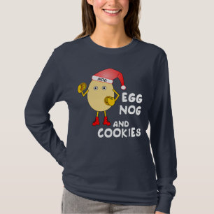 Santa Hat Egg Nog T-Shirt