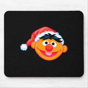 Santa Hat Ernie Mouse Pad