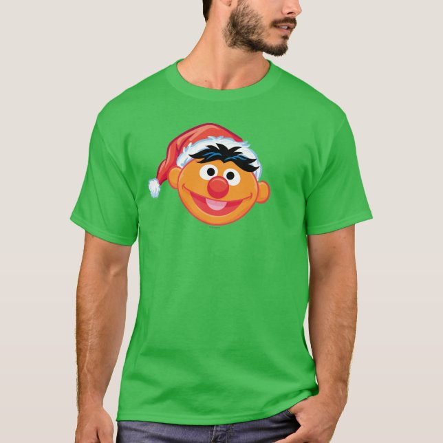 Santa Hat Ernie T-Shirt (Front)