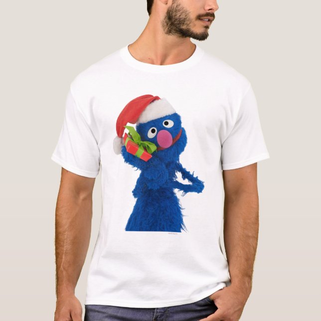 Santa Hat Grover T-Shirt (Front)