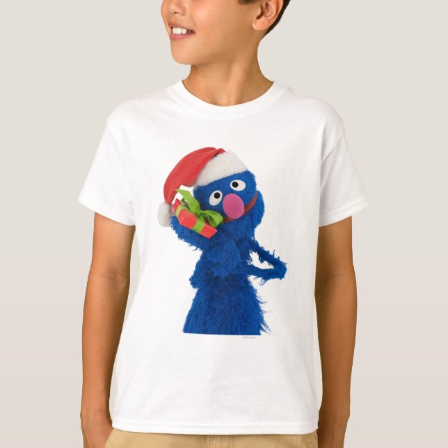 Santa Hat Grover T-Shirt (Front)