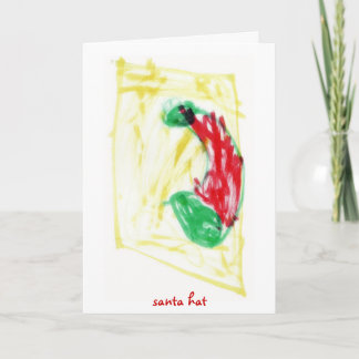 Santa Hat Holiday Card
