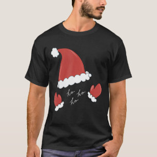 Santa Hat Mittens Hohoho Ugly Sweater Family Appar