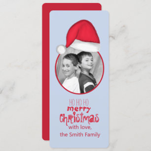 Santa Hat Photo Card