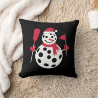 Santa Hat Snowman Family Xmas Matching Pickleball