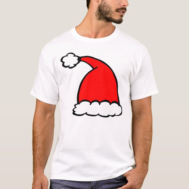 Santa Hat T-Shirt (Front)