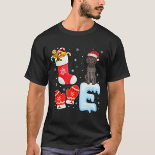 Santa Hat Xmas Stocking German Shorthaired Pointer T-Shirt