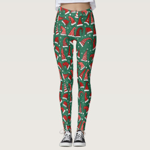 Santa Hats Leggings