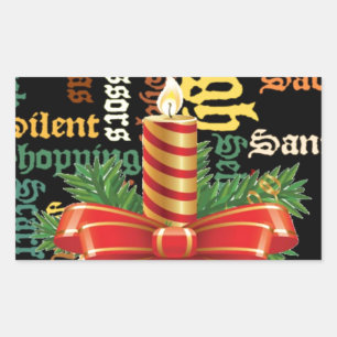 Santa Have a Nice Day and a Better Night.jpg Rectangular Sticker