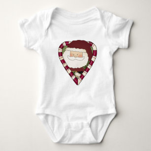 Santa Heart Holiday Tshirts and Gifts