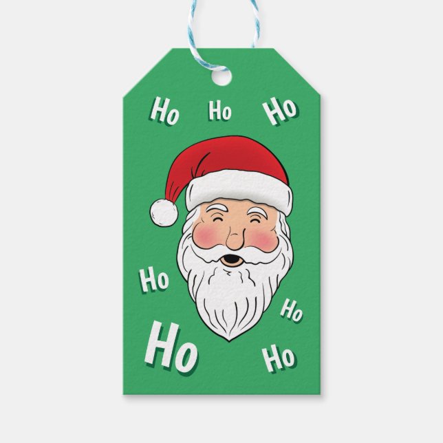 Santa (Ho, Ho, Ho) Gift Tags (Front)