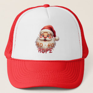 Santa Ho Ho Hope Trucker Hat