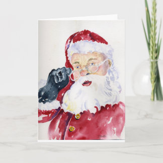 Santa Holiday Card