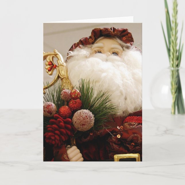 Santa Holiday Card (Front)