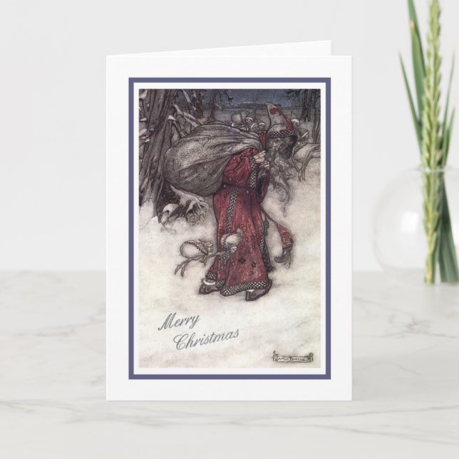 "Santa" Holiday Card (Front)