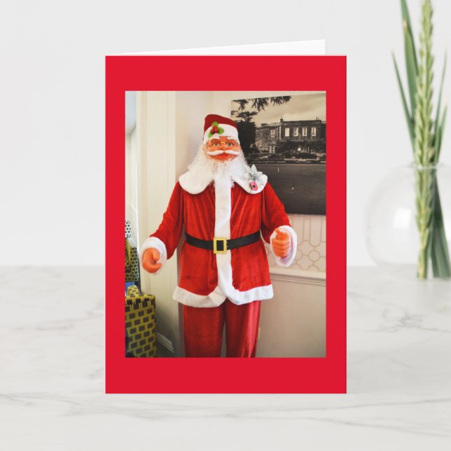 Santa Holiday Card (Front)