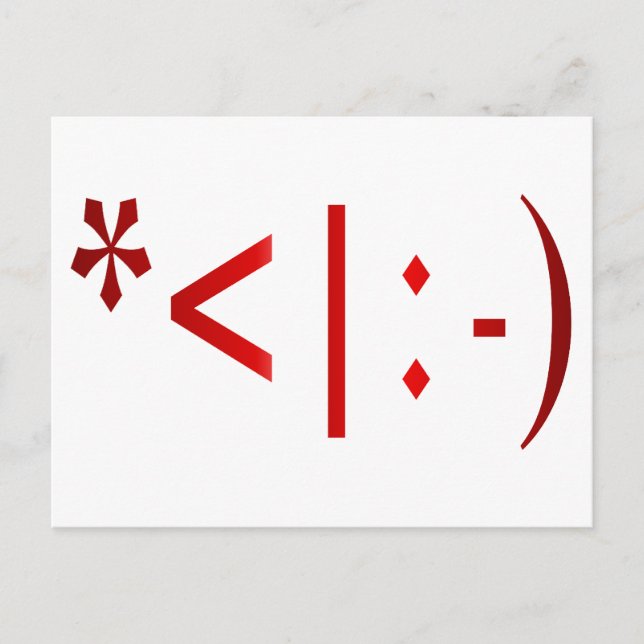 santa holiday postcard (Front)