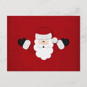 Santa Holiday Postcard