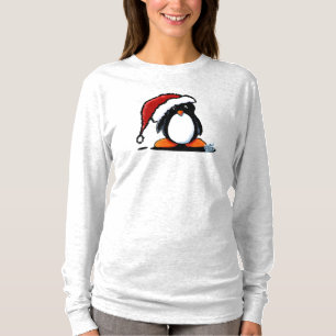 Santa Humphrey Penguin (dark apparel) Shirt
