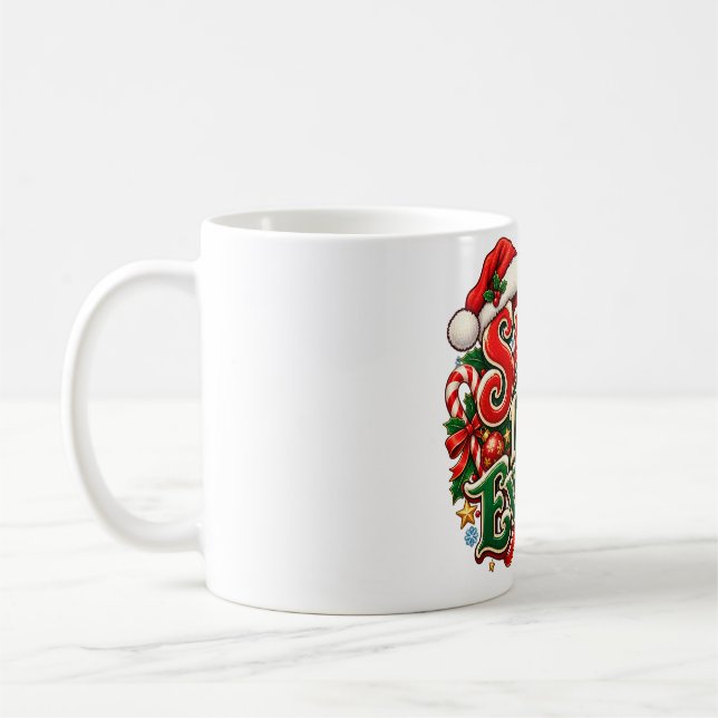 Santa I Can Explain Funny Christmas Mug (Left)