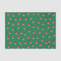 Santa "I Love You" Glove in ASL tissue paper