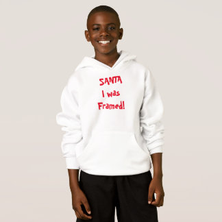 SANTA I WAS FRAMED kid top