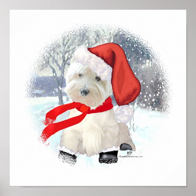 Santa in Boots Poster (Front)