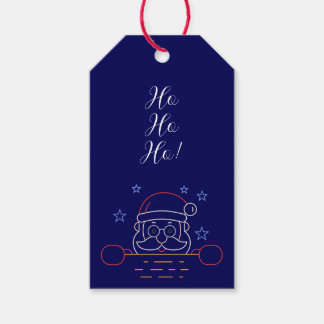 Santa in Chimney Gift Tags