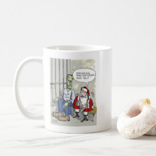 Santa In Jail mug