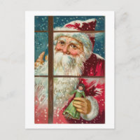 Santa in the Window