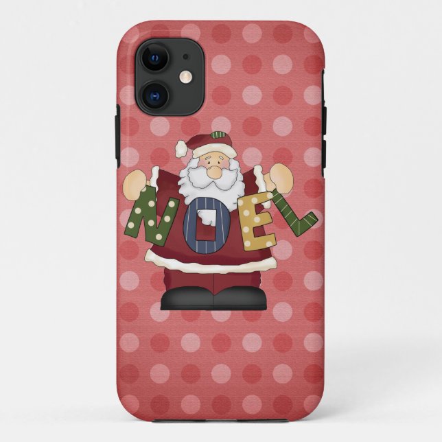 Santa iPhone 5 barely there Case-Mate iPhone Case (Back)