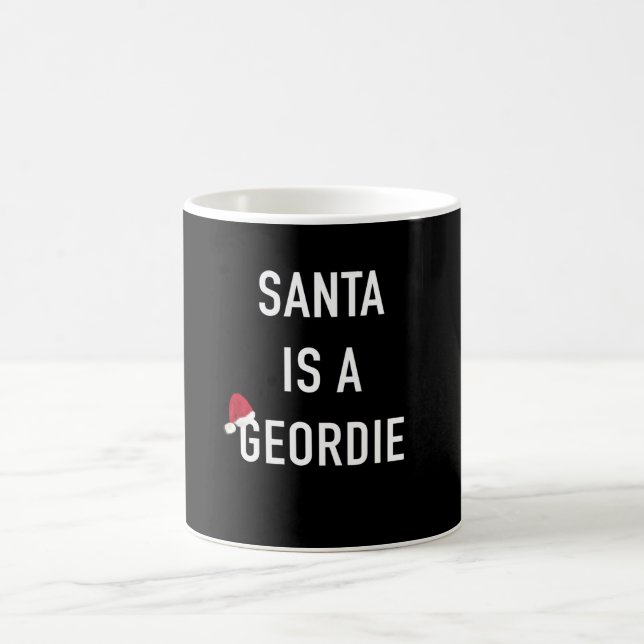 Santa Is A Geordie Coffee Mug (Center)