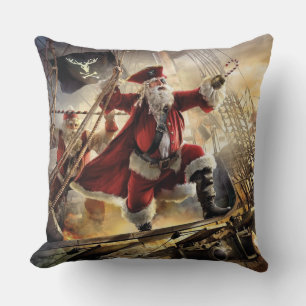 Santa Is A Pirate Cushion