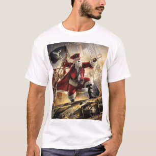Santa Is A Pirate T-Shirt