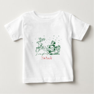 Santa is back again, Merry Christmas Baby T-Shirt
